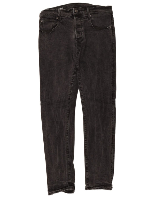 G-Star Mens Slim Jeans W33 L32 Black