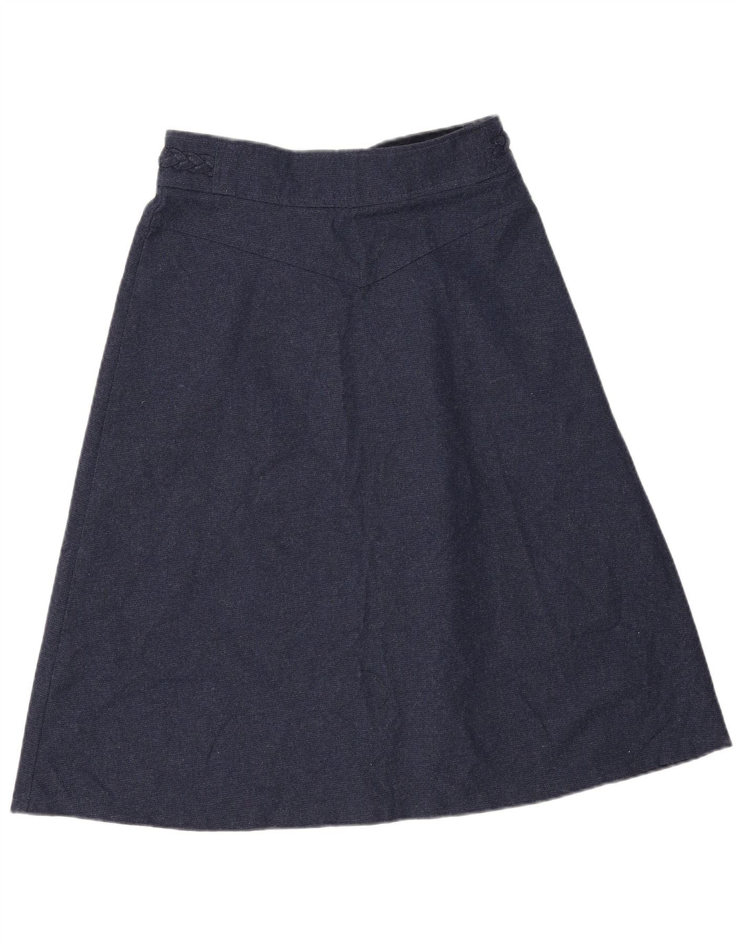 Brugi Womens A-Line Skirt W30 Medium Navy Blue Polyester
