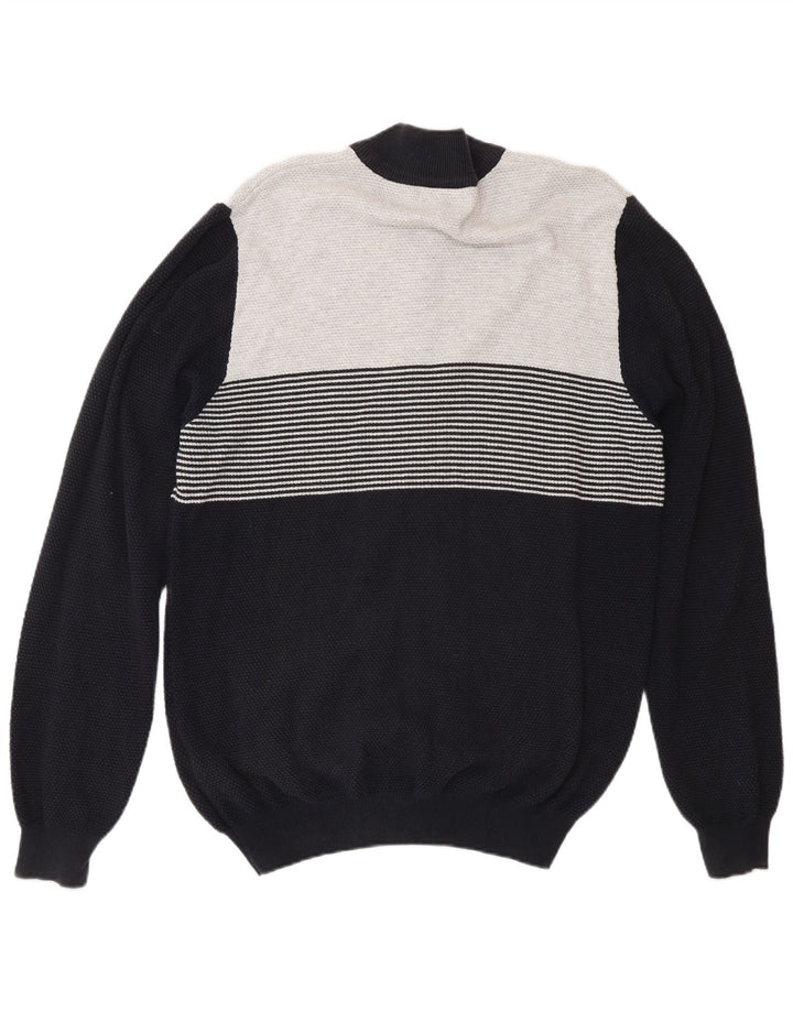Marks & Spencer Mens Blue Harbour Cardigan Sweater Large Navy Blue