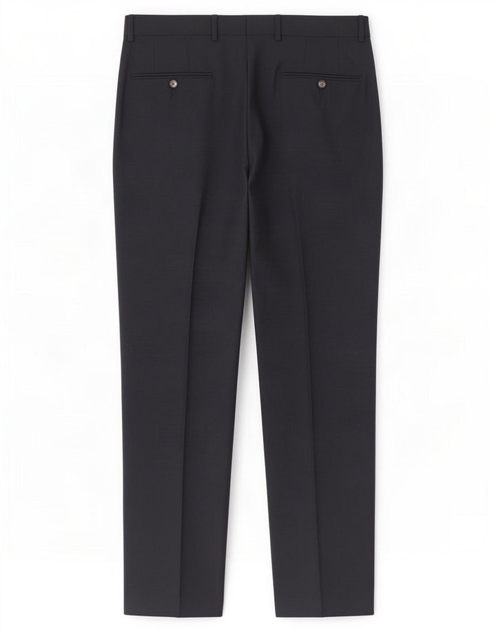 Joop Mens Straight Suit Trousers IT 48 Medium W32 L30 Navy Blue Virgin Wool