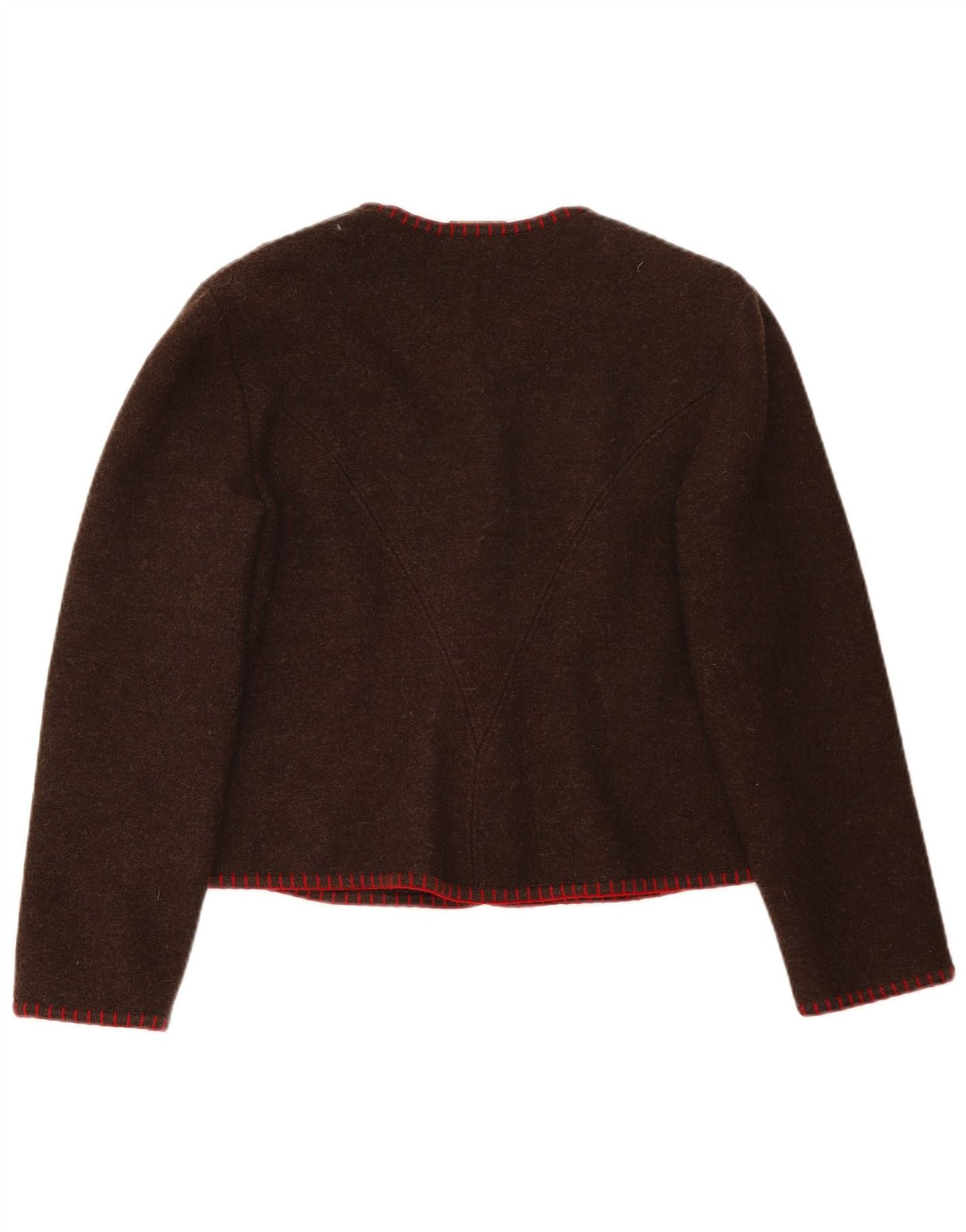 GEIGER Womens 7 button Blazer Jacket IT 44 Medium Brown