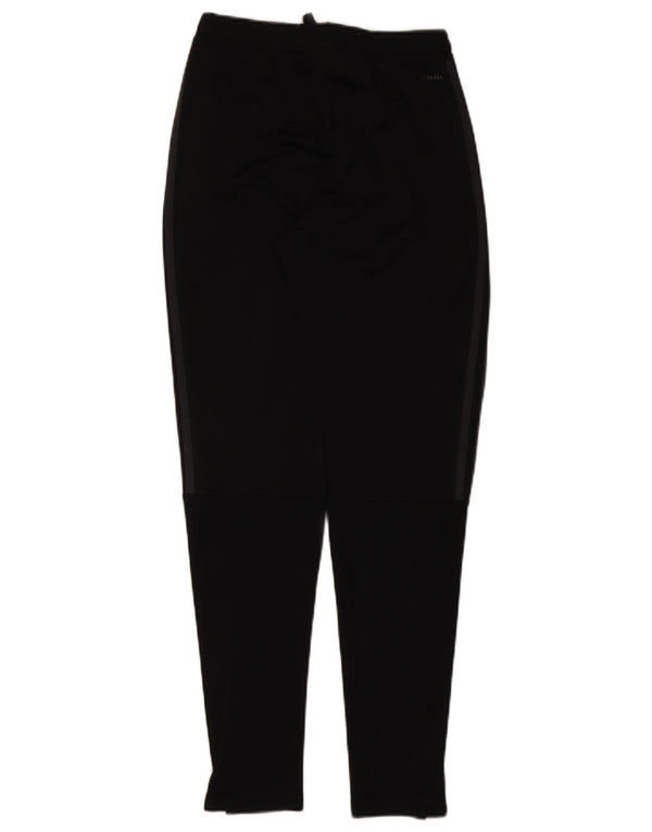 Adidas Mens Climalite Tracksuit Trousers Small Black Polyester