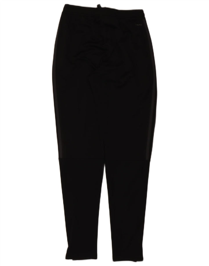 Adidas Mens Climalite Tracksuit Trousers Small Black Polyester