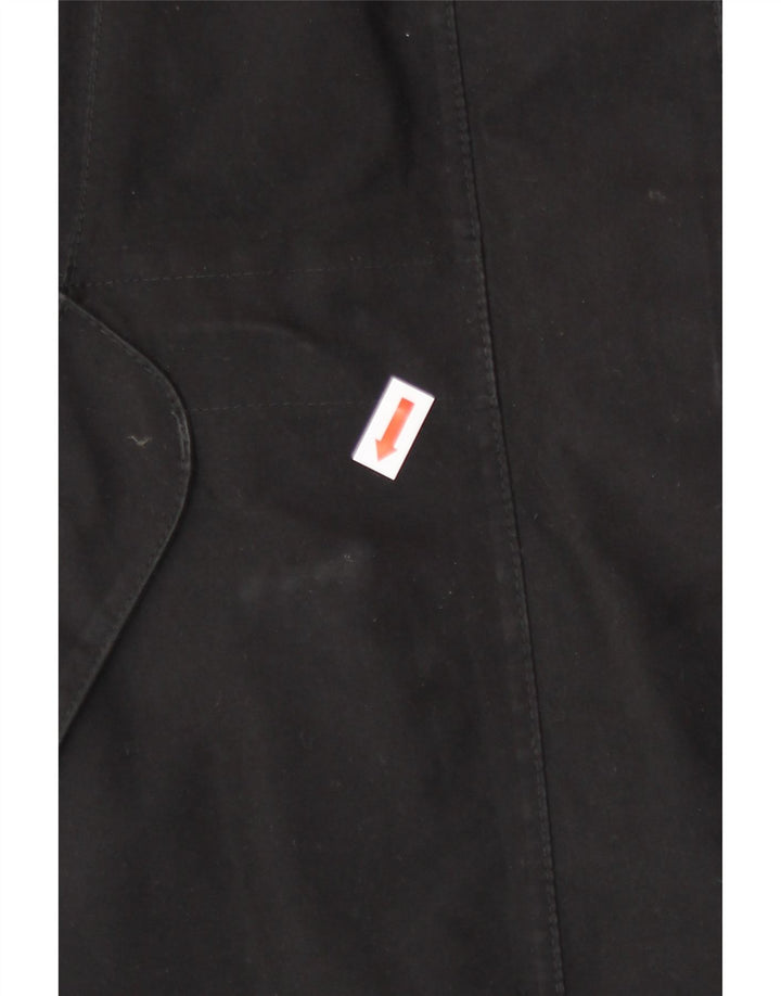 Jack Wolfskin Womens Windbreaker Coat UK 12/14 Medium Black Polyester