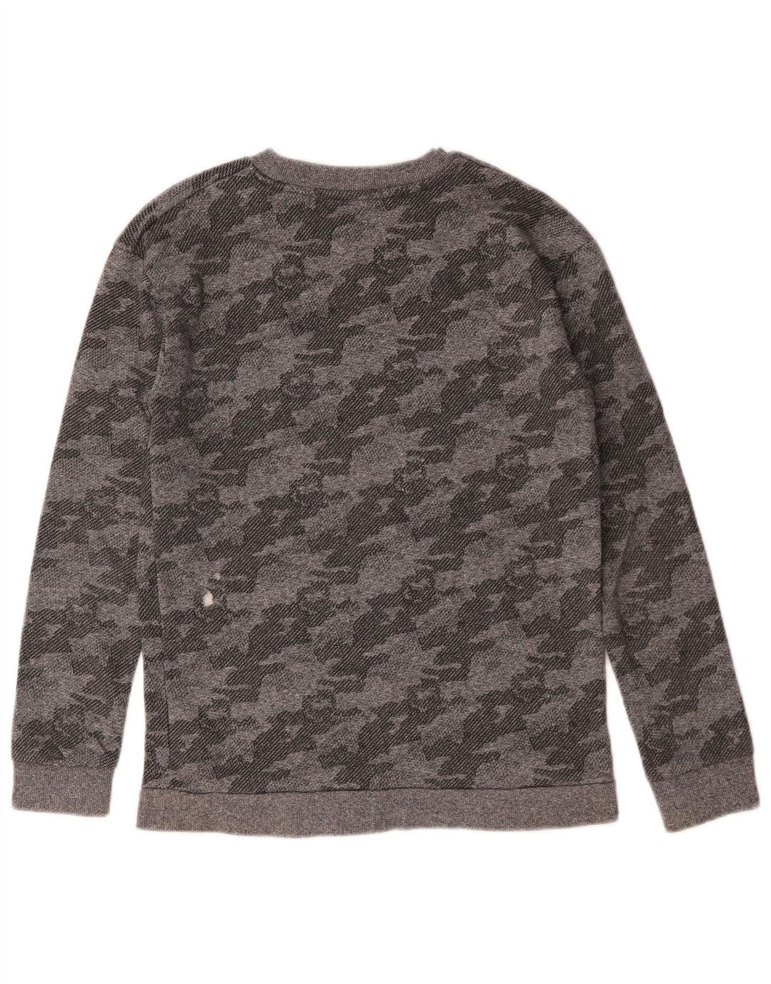 Marks & Spencer Boys Sweatshirt Jumper 12-13 Years Grey Camouflage Cotton