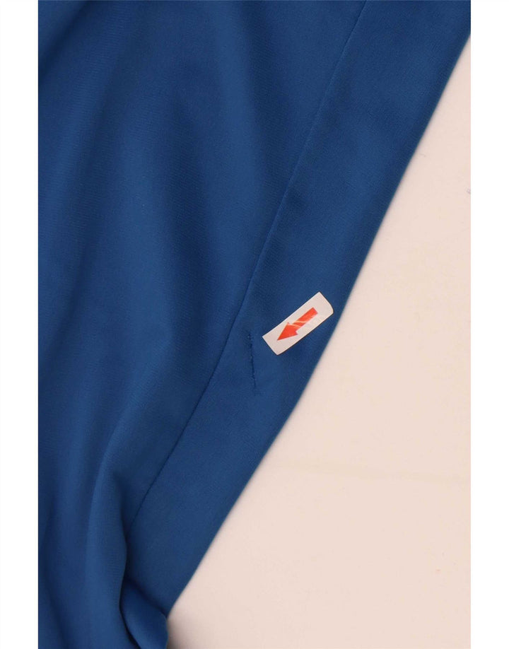 Asics Mens Tracksuit Trousers Large Blue Polyester
