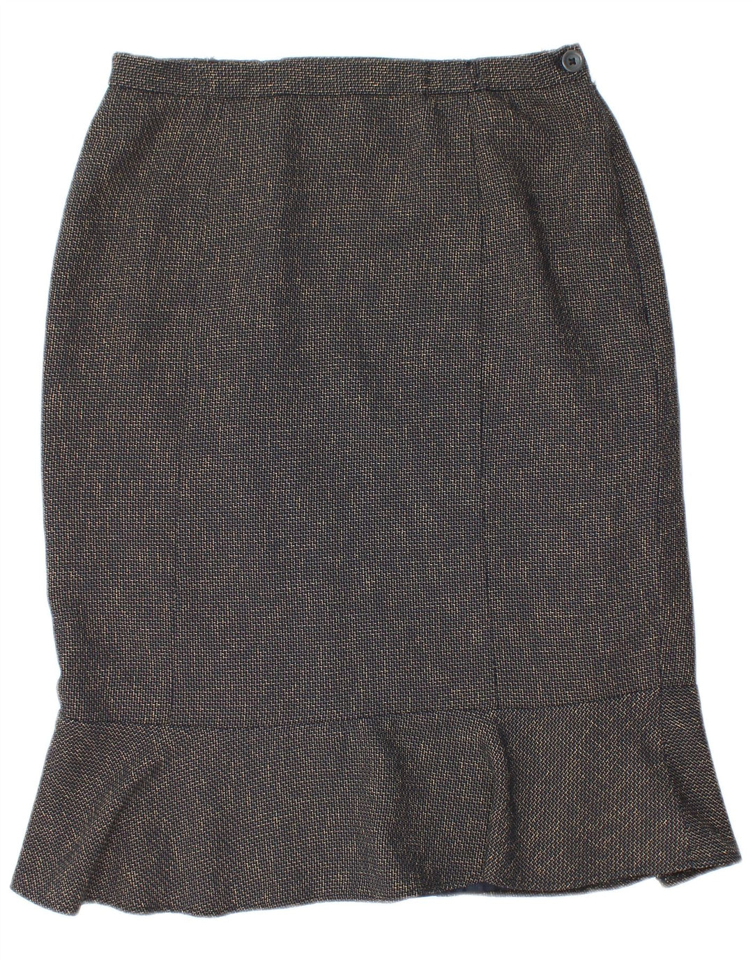 Eastex Womens Trumpet Skirt UK 12 Medium W30  Navy Blue Polyester