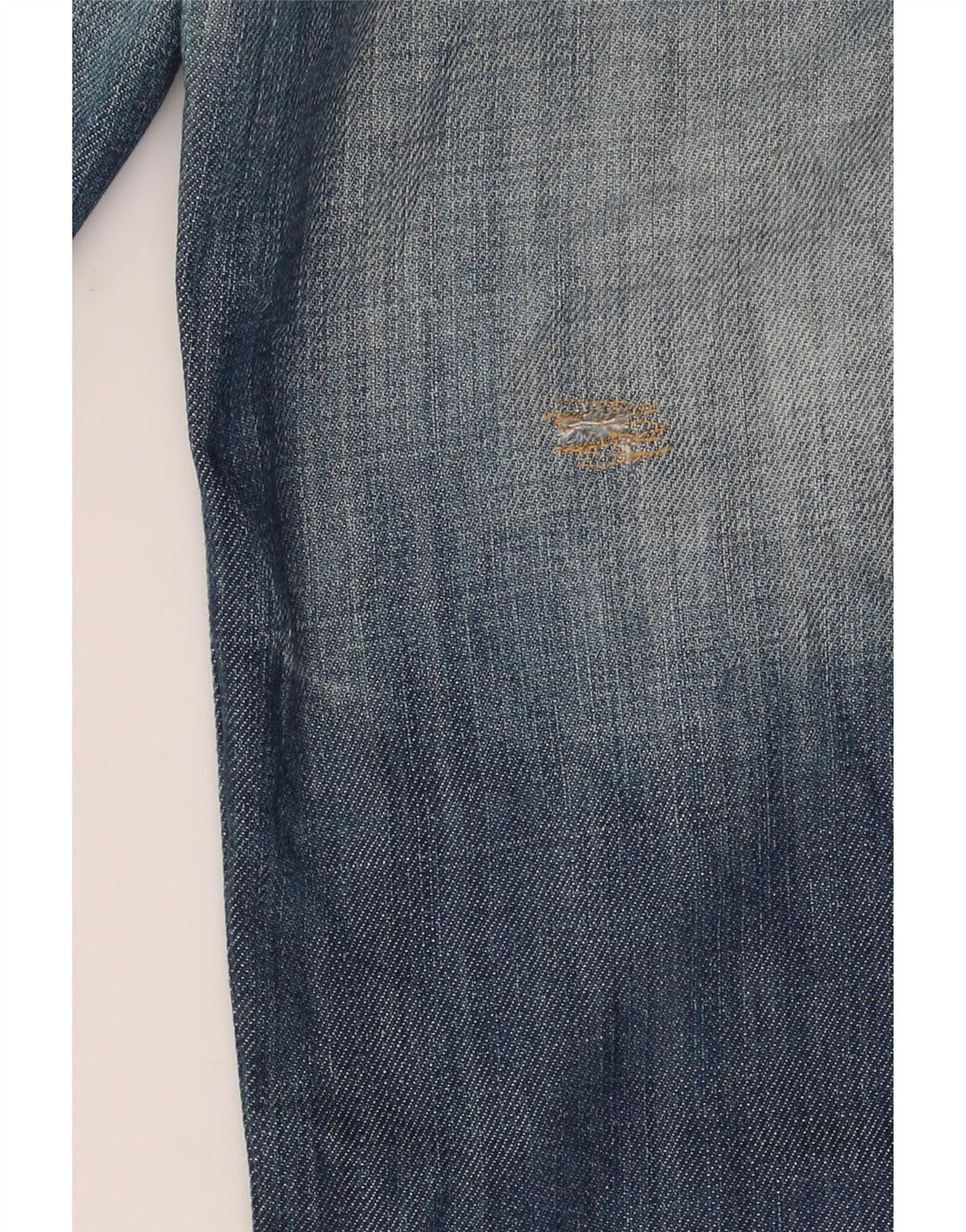 Calvin Klein Womens Bermuda Denim Shorts W26 Small Blue Cotton