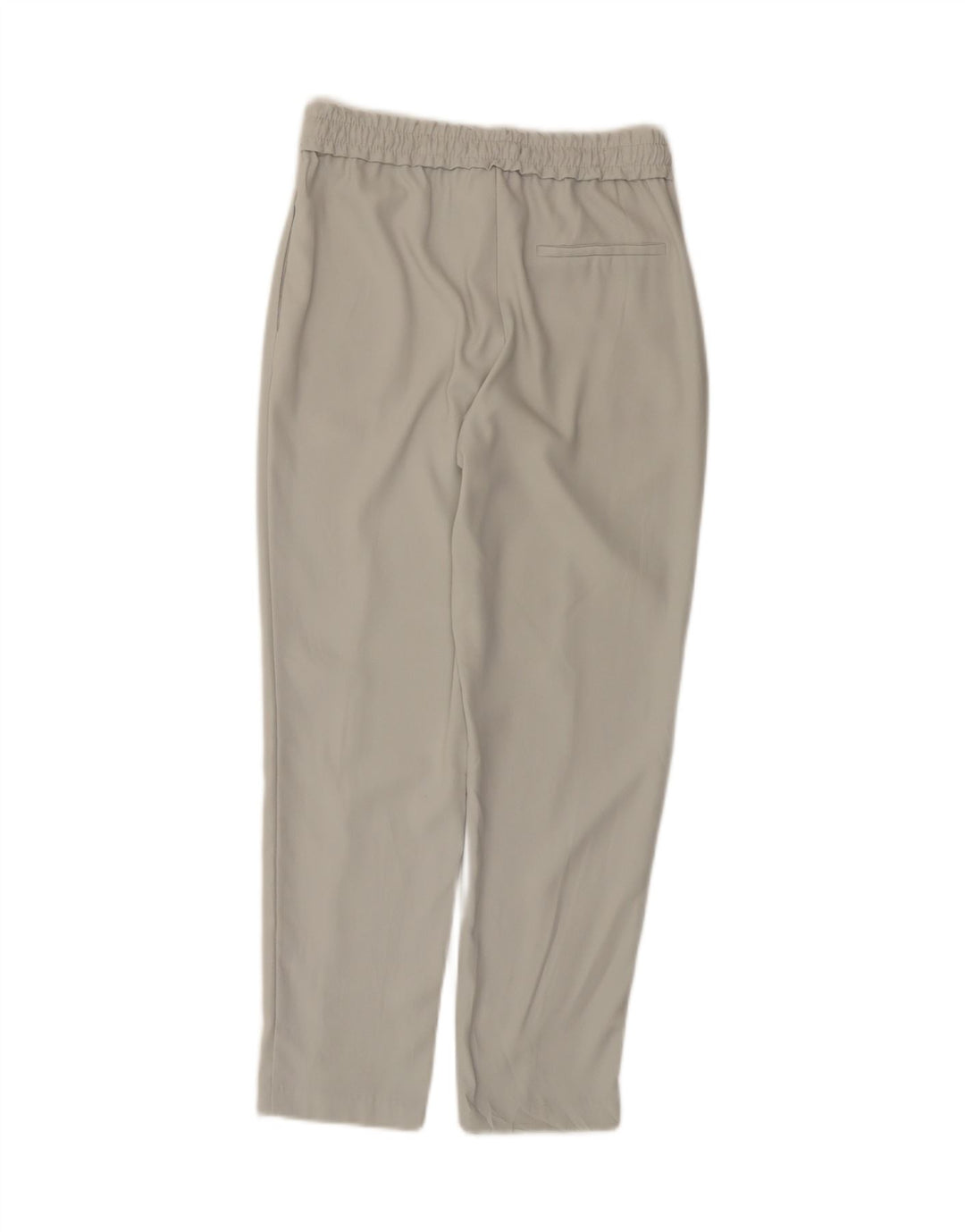 ZARA Womens Slim Cropped Trousers XS W24 L25 Grey