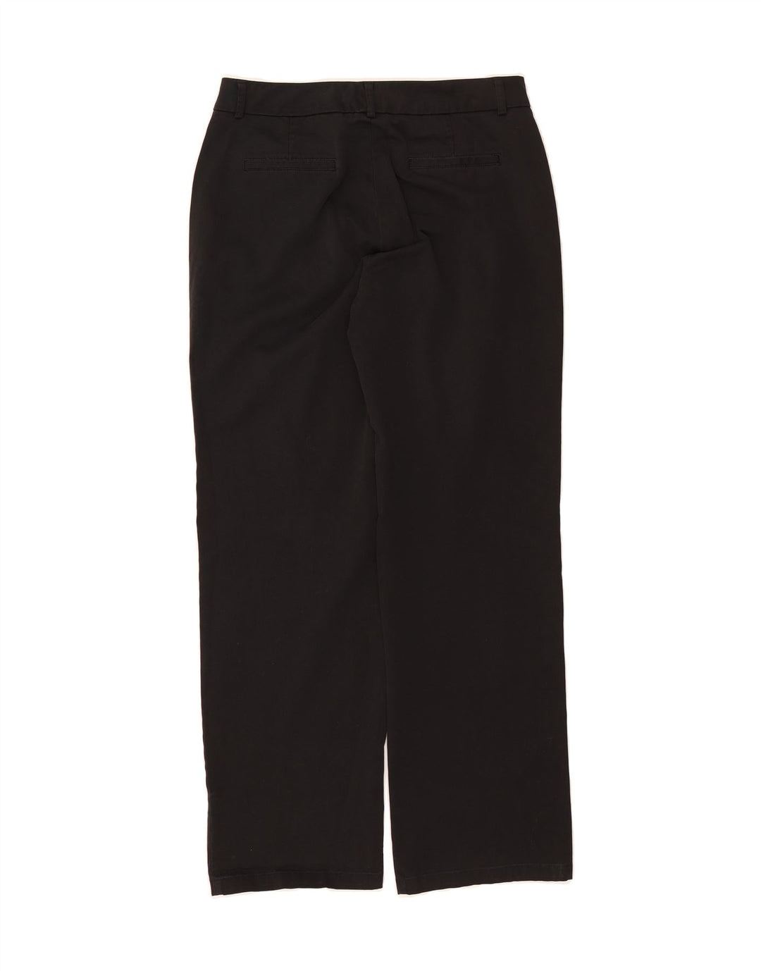 DOCKERS Womens Straight Casual Trousers Medium W30 L31 Black Cotton Vintage Dockers and Second-Hand Dockers from Messina Hembry 