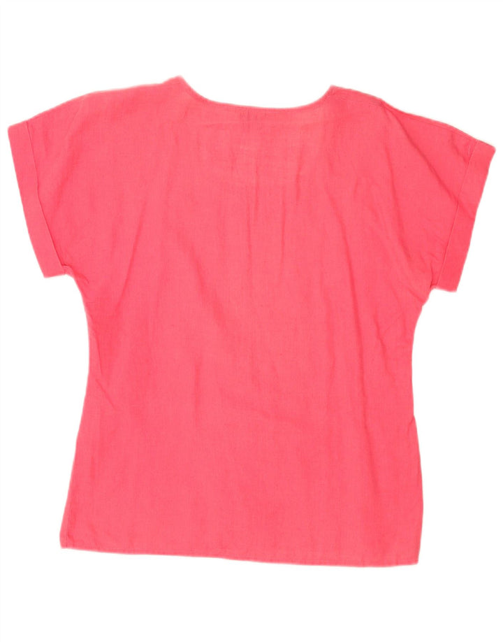 Max Mara Womens Blouse Top UK 12 Medium Pink