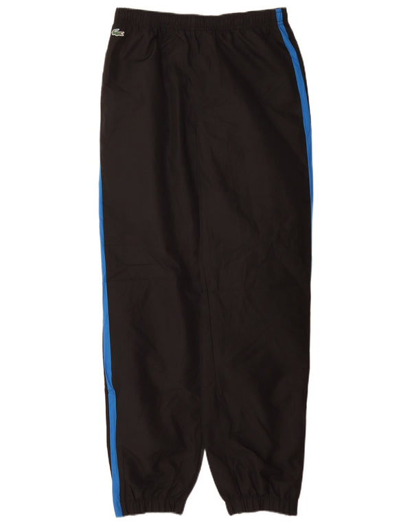 Lacoste Boys Tracksuit Trousers Joggers 15-16 Years Black Colourblock