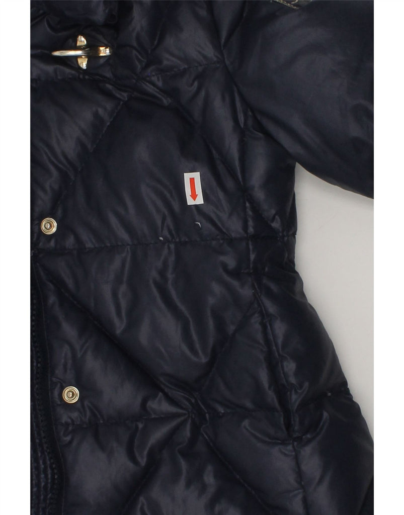 FAY Girls Hooded Padded Jacket 3-4 Years Navy Blue Polyamide | Vintage Fay | Thrift | Second-Hand Fay | Used Clothing | Messina Hembry 