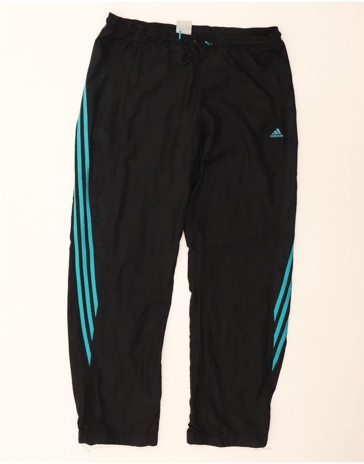 Adidas Mens Tracksuit Trousers Large  Black Polyester