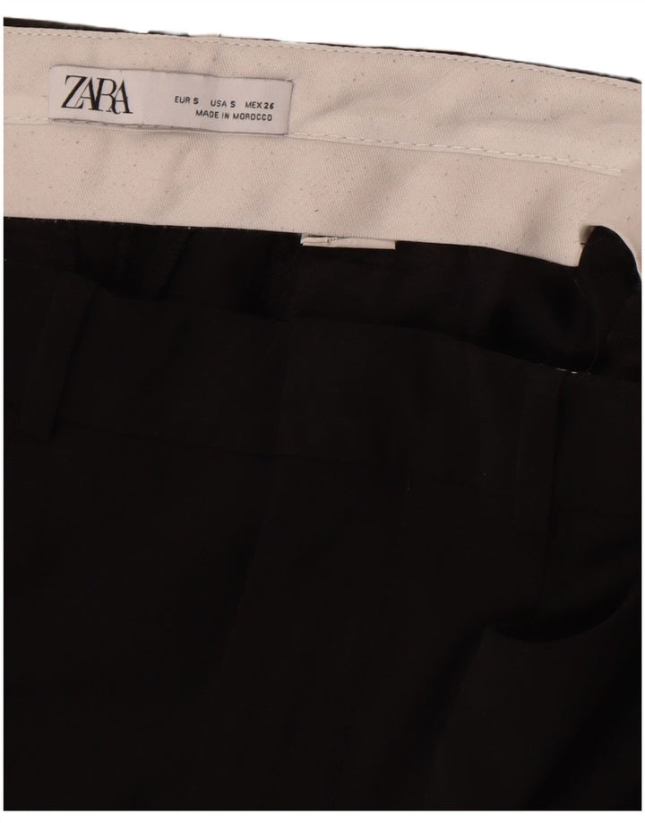 Zara Womens Casual Shorts Small W26  Black