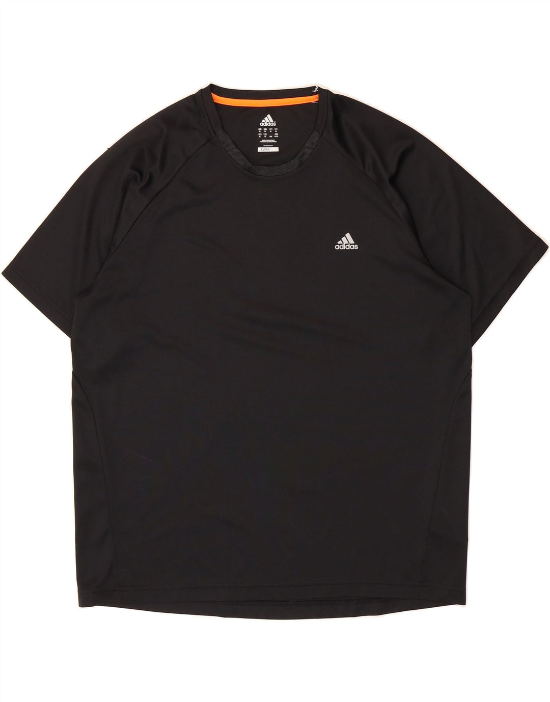 ADIDAS Mens Climalite T-Shirt Top XL Black Polyester Vintage Adidas and Second-Hand Adidas from Messina Hembry 