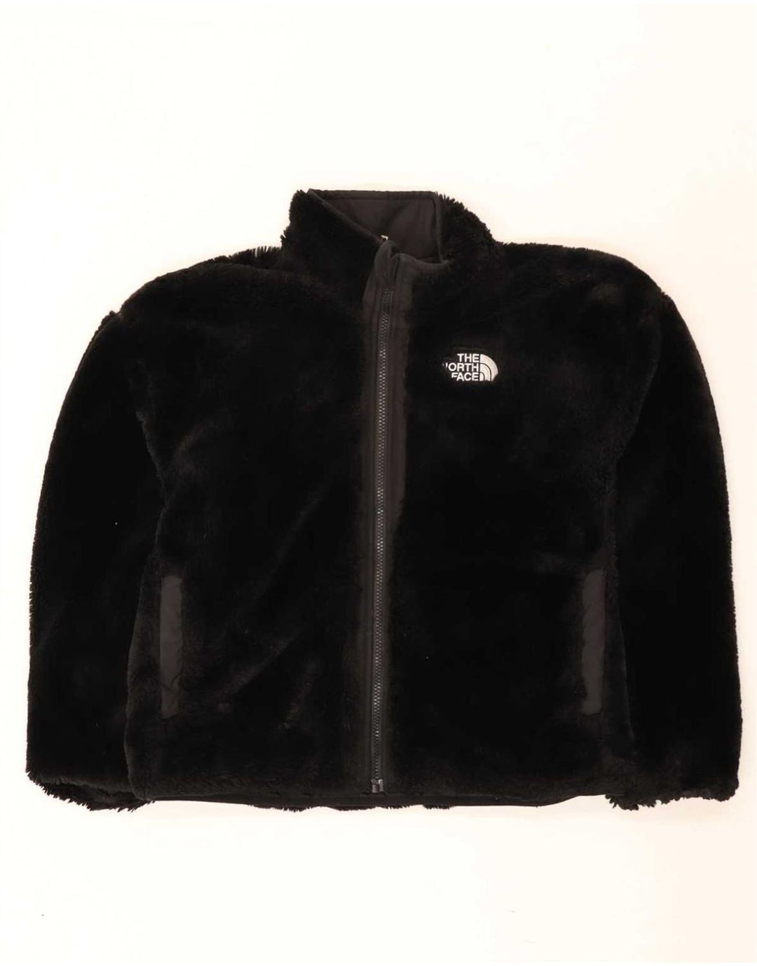 The North Face Girls Reversible Padded Jacket 11-12 Years Large Black