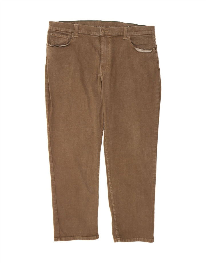 L.L.BEAN Mens Straight Jeans W40 L30 Brown Cotton Vintage L.L.Bean and Second-Hand L.L.Bean from Messina Hembry 