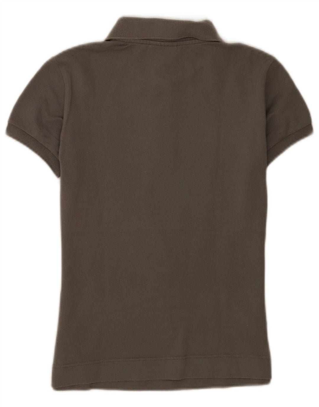 Lacoste Womens Polo Shirt Size 36 Small Grey Cotton