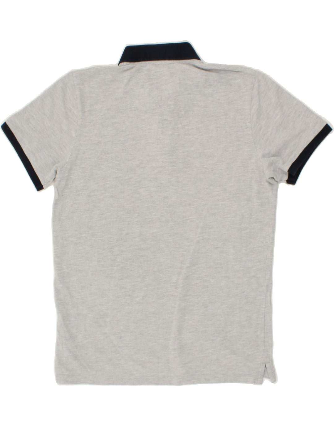 JACK & JONES Mens Polo Shirt Large Grey Cotton Vintage Jack & Jones and Second-Hand Jack & Jones from Messina Hembry 