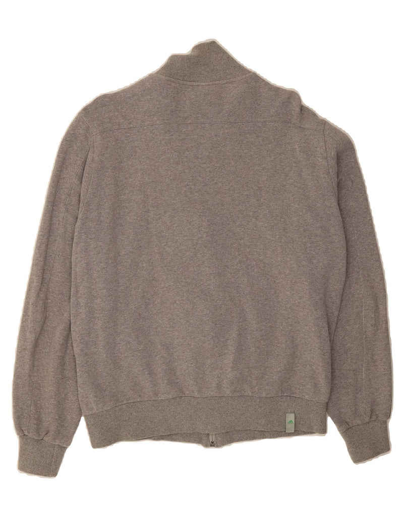ADIDAS Mens Tracksuit Top Jacket UK 40/42 Medium Grey Cotton Vintage Adidas and Second-Hand Adidas from Messina Hembry 