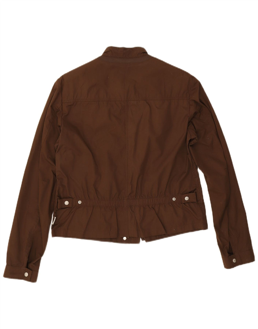 Geox Womens Bomber Jacket UK 14 Large Brown Polyester