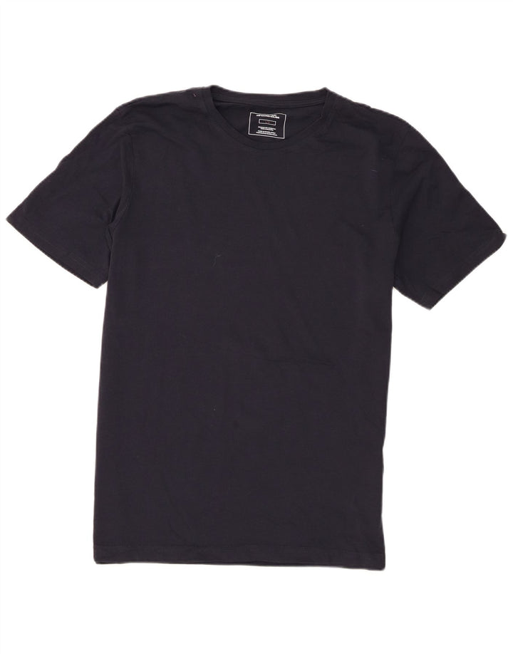 Mountain Warehouse Mens T-Shirt Top Large Navy Blue Cotton