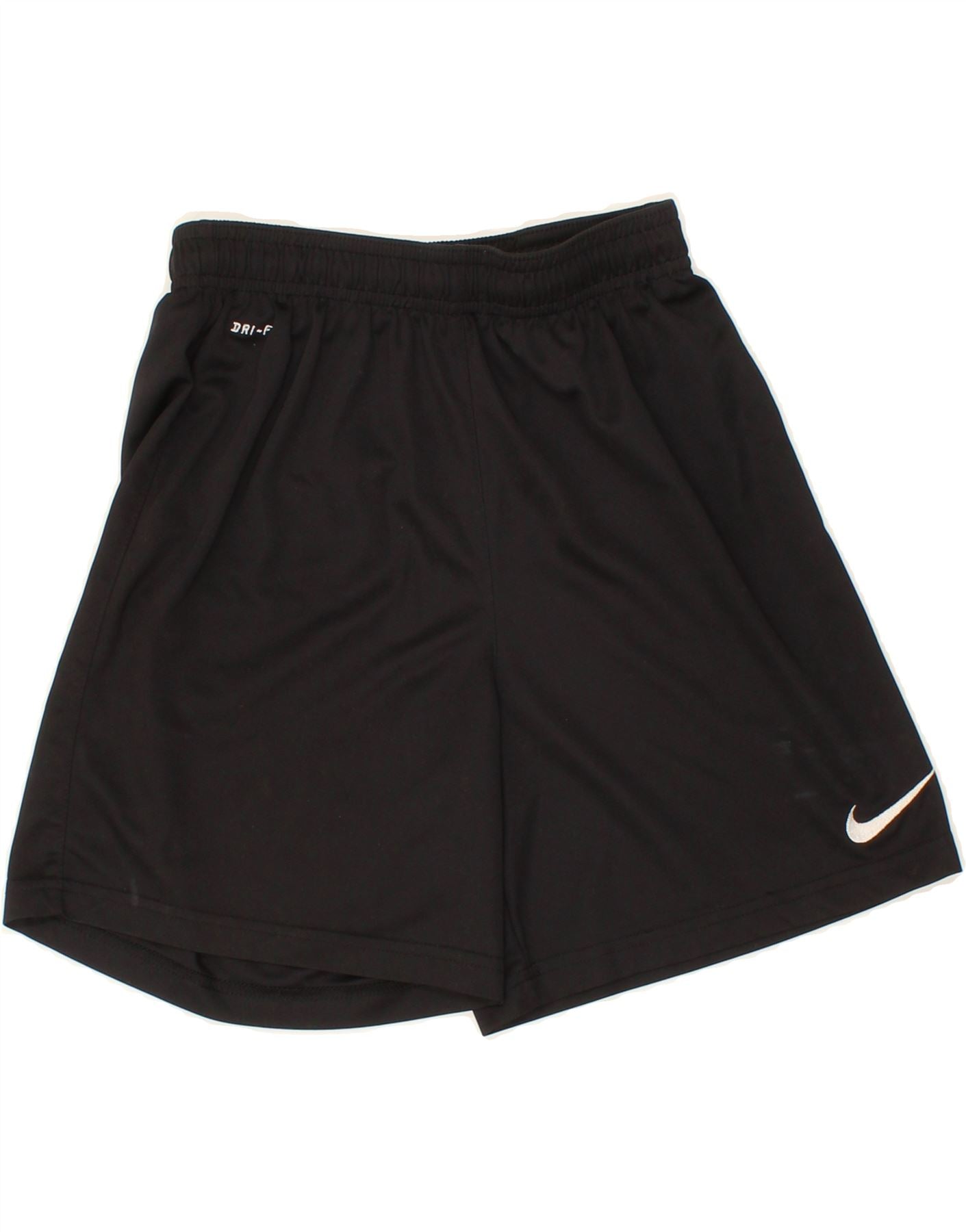 NIKE Boys Dri Fit Sport Shorts 12 13 Years Large Black Polyester Vintage Second Hand Clothing Online Messina Hembry