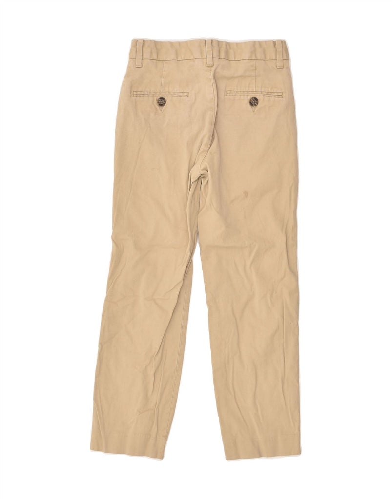 TOMMY HILFIGER Boys Straight Casual Trousers 7-8 Years W24 L20  Beige | Vintage Tommy Hilfiger | Thrift | Second-Hand Tommy Hilfiger | Used Clothing | Messina Hembry 