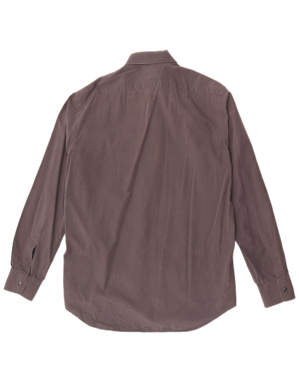 CALVIN KLEIN Mens Shirt Size 42 Large Grey Cotton