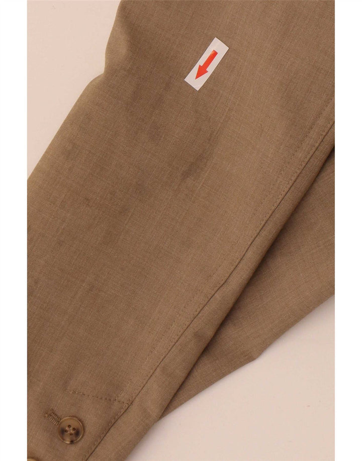 Zara Womens Bolero Jacket UK 10 Small Brown