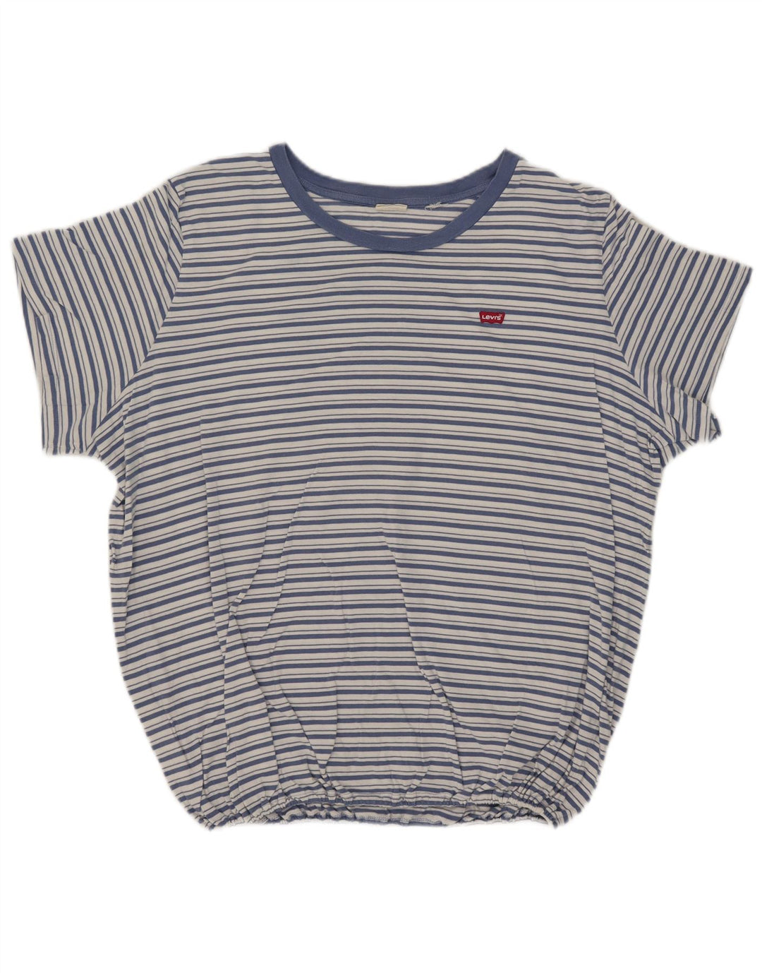 Levi's Mens T-Shirt Top 3XL Blue Striped