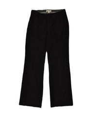 BANANA REPUBLIC Womens Flare Casual Trousers US 6 Medium W32 L33 Black