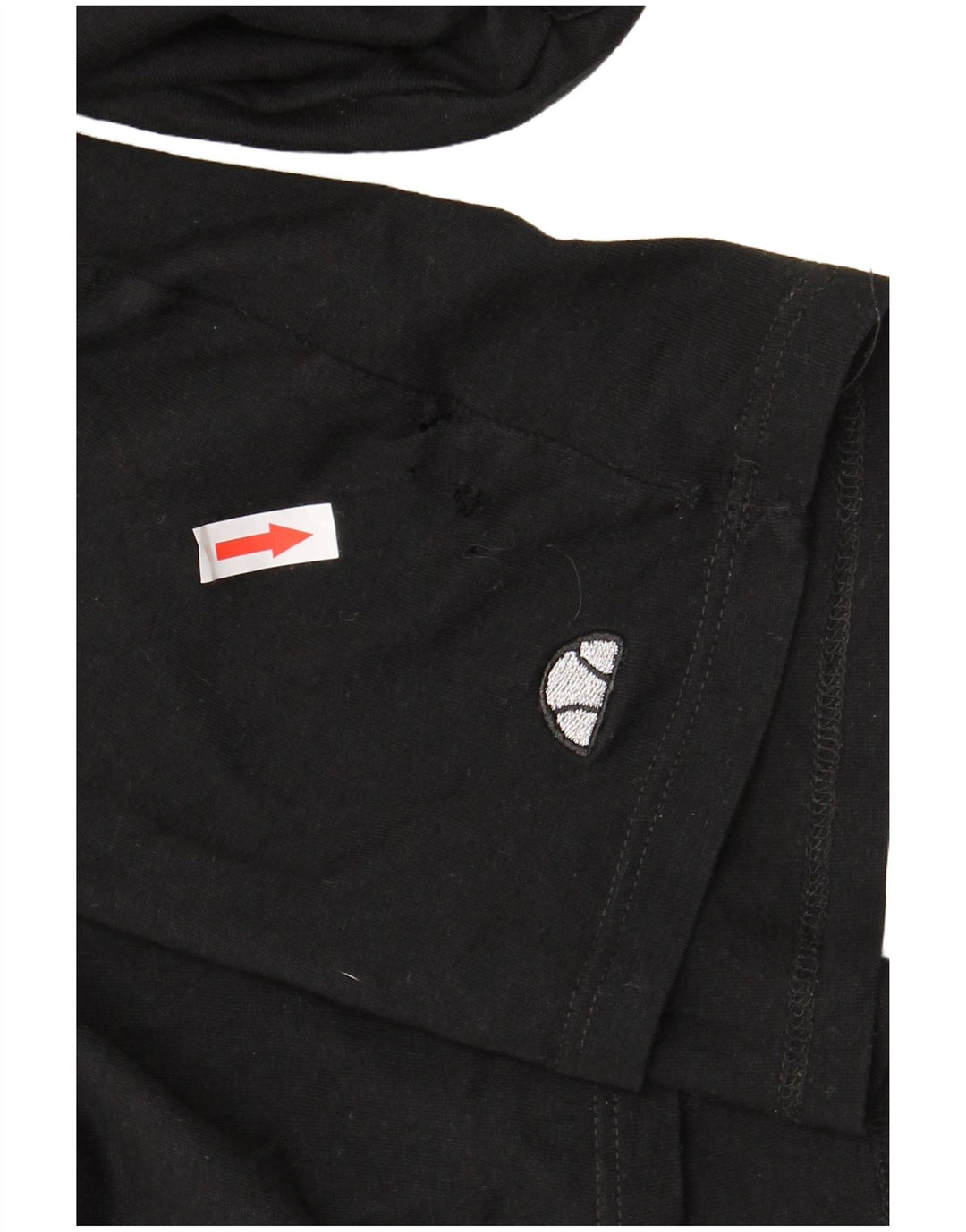 ELLESSE Womens Graphic T-Shirt Top UK 20 2XL Black Cotton