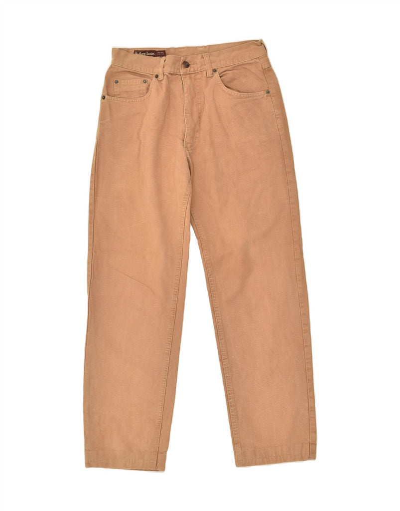 MARLBORO CLASSICS Mens Tapered Casual Trousers W31 L29 Brown Cotton | Vintage Marlboro Classics | Thrift | Second-Hand Marlboro Classics | Used Clothing | Messina Hembry 