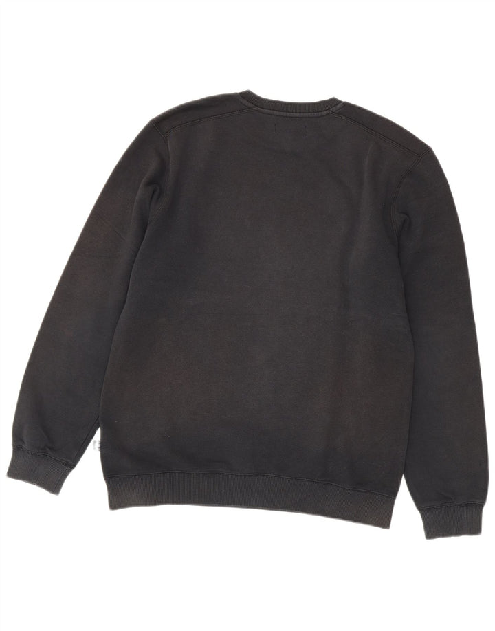 Adidas Mens Graphic Sweatshirt Jumper Small Black Cotton