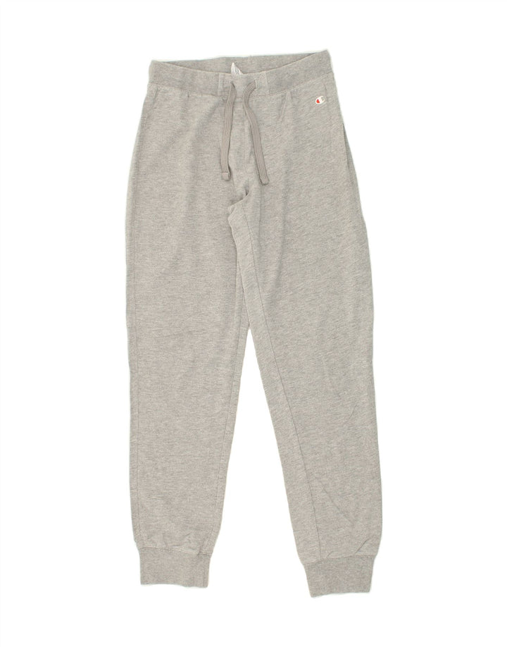 CHAMPION Womens Tracksuit Trousers Joggers UK 12 Medium Grey Vintage Champion and Second-Hand Champion from Messina Hembry 