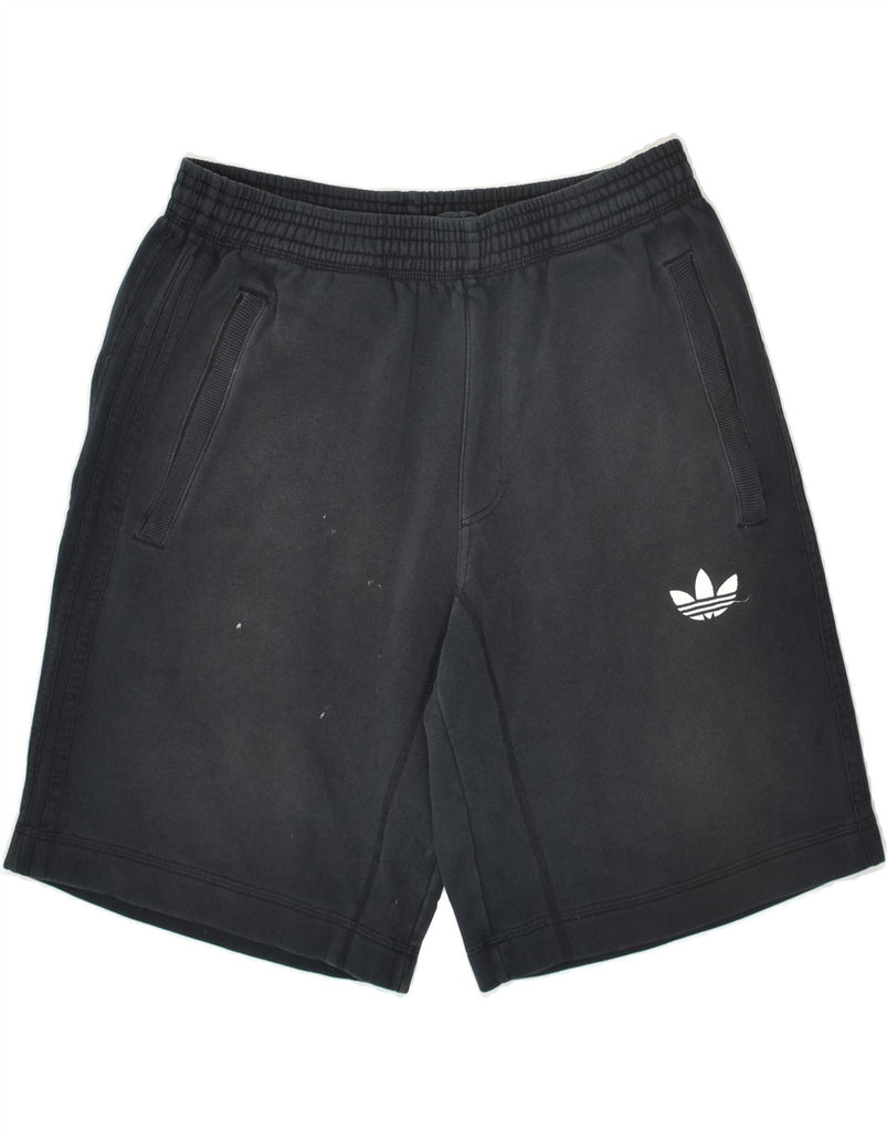 ADIDAS Mens Sport Shorts Medium Black | Vintage Adidas | Thrift | Second-Hand Adidas | Used Clothing | Messina Hembry 
