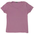 Benetton Womens T-Shirt Top UK 12 Medium Purple