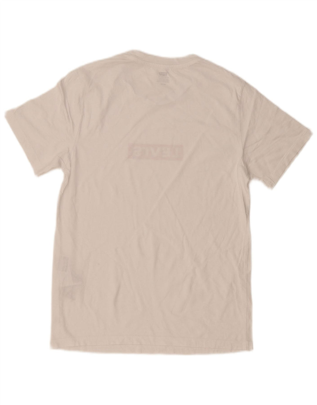 Levi's Mens Graphic T-Shirt Top Small White Cotton