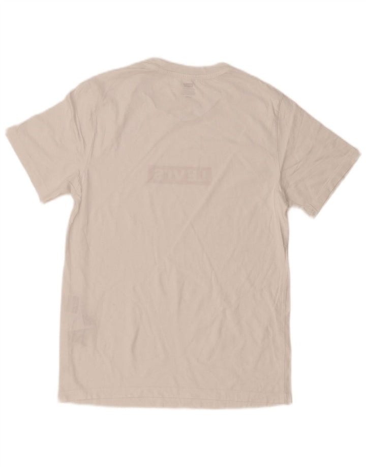 Levi's Mens Graphic T-Shirt Top Small White Cotton