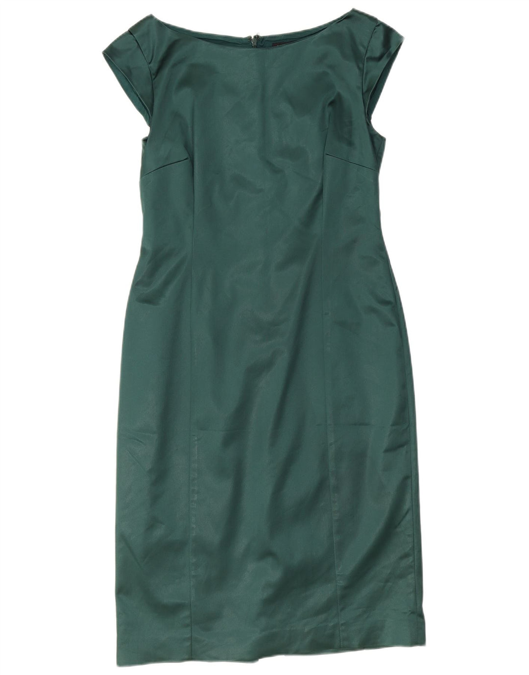 Coast Womens Sheath Dress UK 16 Large Green Acetate