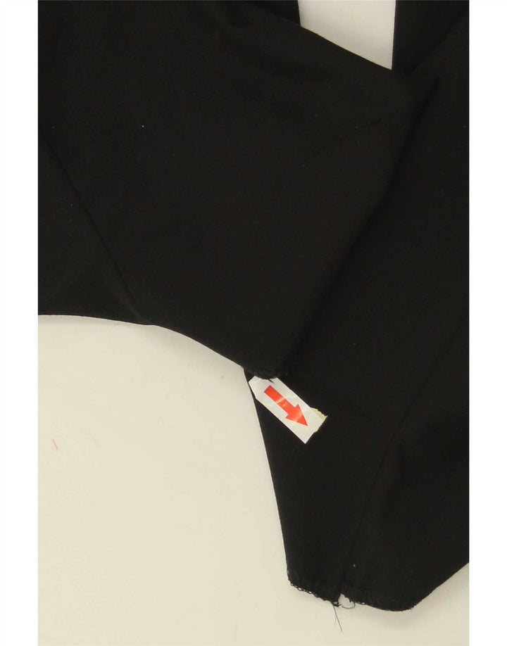 Zara Womens Slim Casual Trousers EU 40 Medium W30 L28 Black
