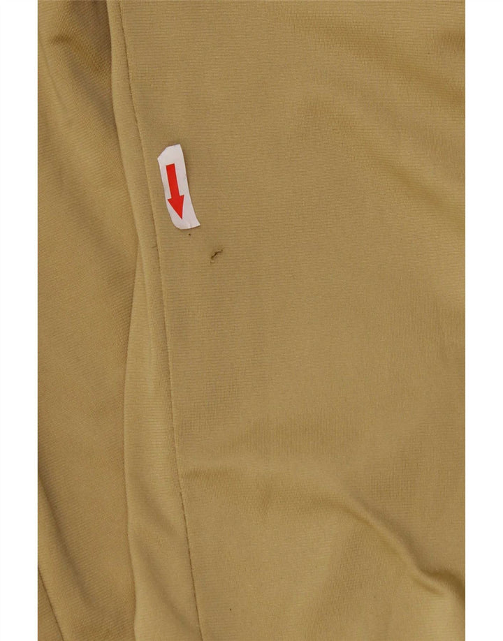 Adidas Mens Graphic Tracksuit Trousers Medium Khaki Polyester
