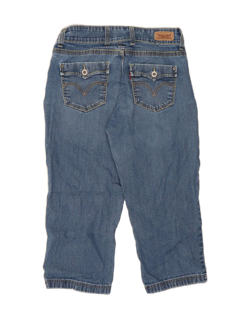 LEVI'S Womens Capri Jeans US 8 Medium W30 L20 Blue Cotton Vintage Levi's and Second-Hand Levi's from Messina Hembry 