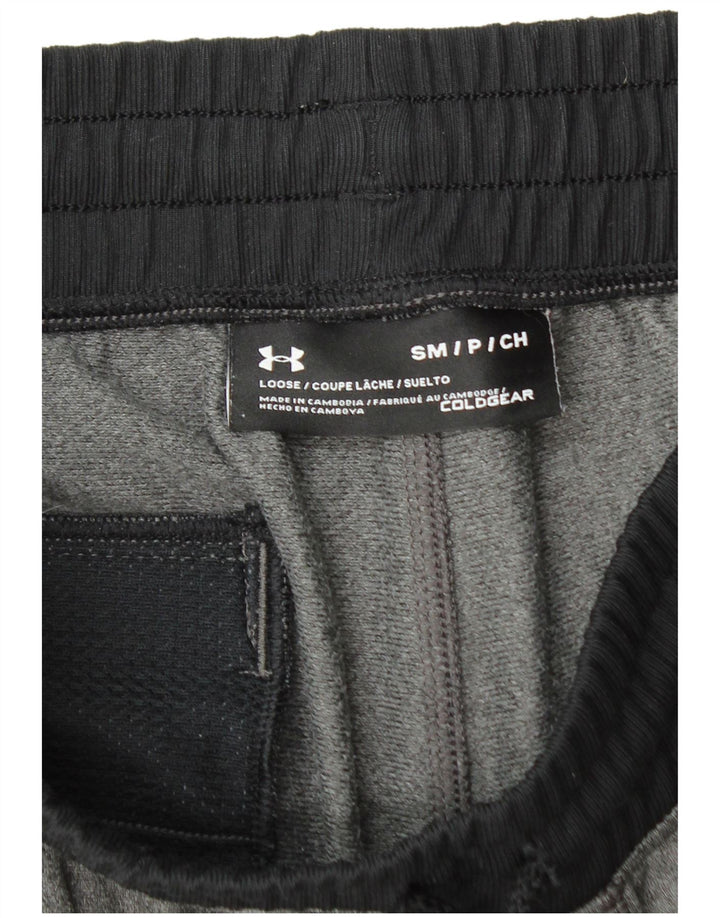 Under Armour Mens Cold Gear Tracksuit Trousers Joggers Small Grey