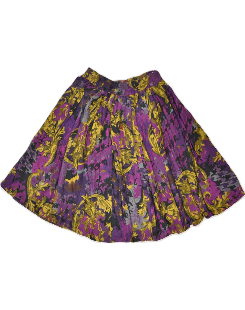 VINTAGE Womens Pleated Skirt IT 36 XS W22 Multicoloured | Vintage | Thrift | Second-Hand | Used Clothing | Messina Hembry 