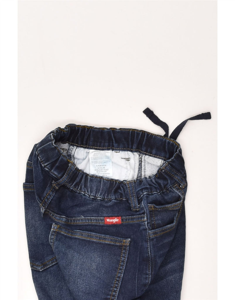 WRANGLER Boys Straight Jeans 9-10 Years W22 L23  Blue Cotton | Vintage Wrangler | Thrift | Second-Hand Wrangler | Used Clothing | Messina Hembry 