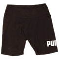 PUMA Womens Graphic Sport Shorts UK 12 Medium  Black