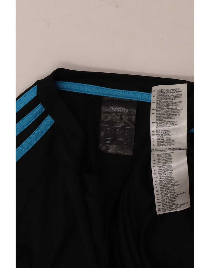 Adidas Mens Climalite T-Shirt Top Medium Black Polyester
